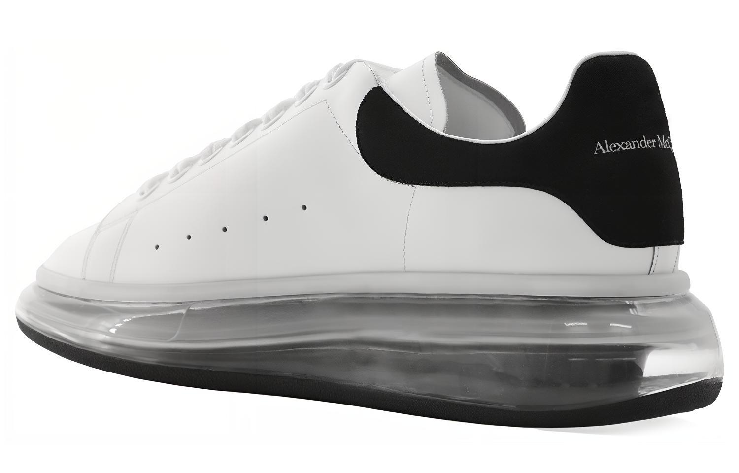 Lookbook Sneakers Alexander McQueen Plateforme ''Blanc Noir'' 612746WHXMA9061
