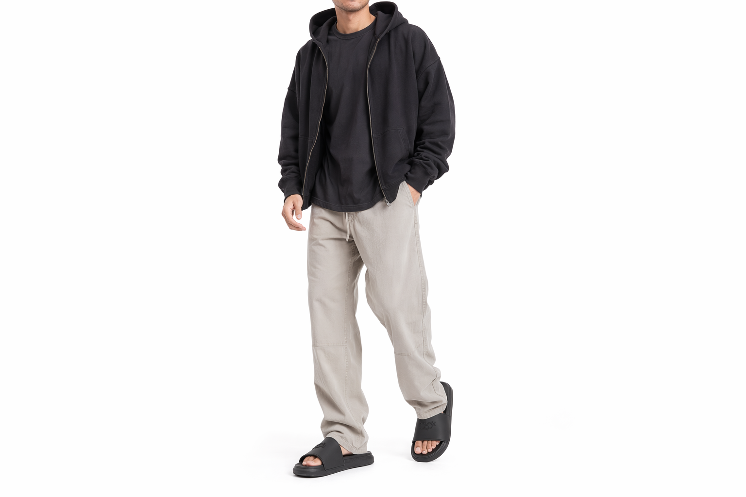 Order 亞歷山大·麥昆 黑色泳池拖鞋 FW21 663564W4QS01000