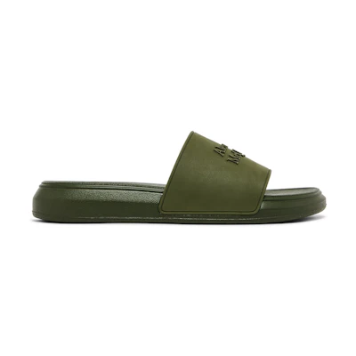 Alexander McQueen Pool Slide 'Forest Green'