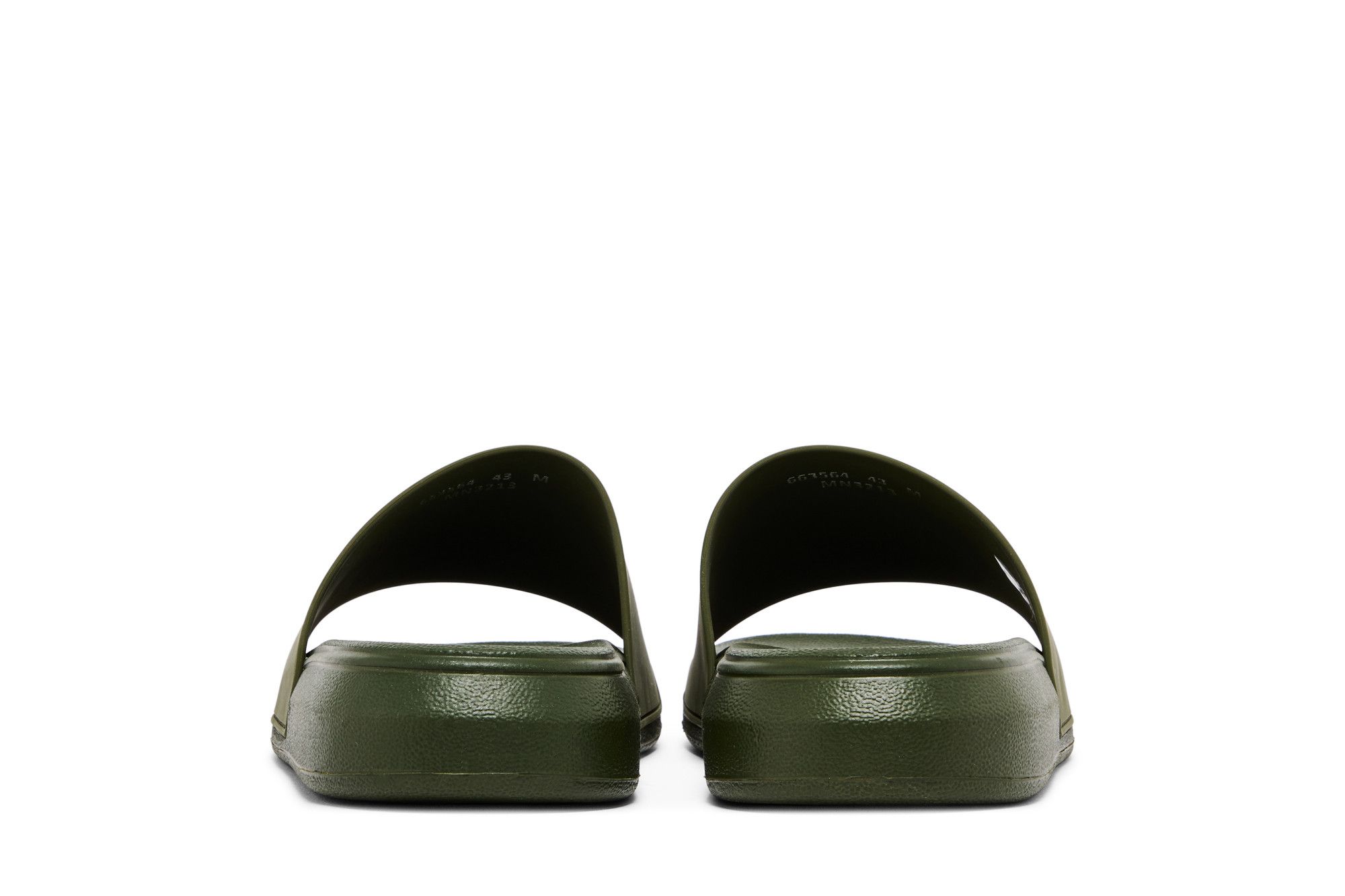 Details for Alexander McQueen Pool Slide 'Forest Green' 663564W4QS03106