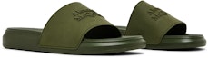 Cheap Alexander McQueen Pool Slide 'Forest Green' 663564W4QS03106
