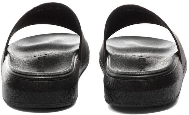 アレキサンダー・マックイーン ハートロゴ プールスライド (黒) 667807-W4QS1-1037 Shop アレキサンダー・マックイーン ハートロゴ プールスライド (黒) 667807-W4QS1-1037