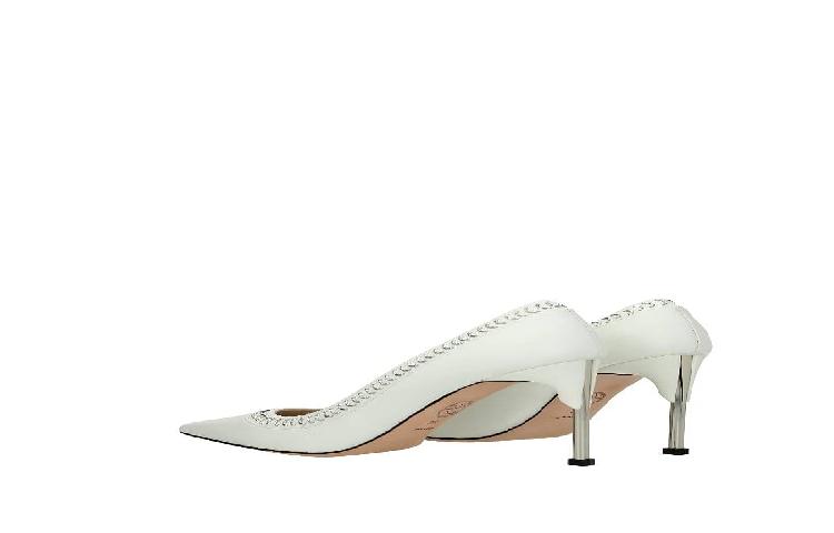 Lookbook アレキサンダー・マックイーン パンプス 'ホワイトレザー' 559906WHS4I9268 559906WHS4I9268