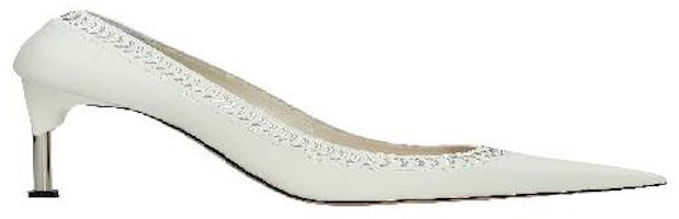 Tacones Alexander McQueen 'Cuero Blanco' 559906WHS4I9268 Shop Tacones Alexander McQueen 'Cuero Blanco' 559906WHS4I9268