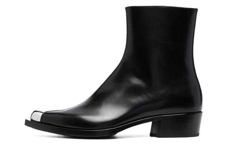 Alexander McQueen Punk Boot 'Black' 711114WHSWD1081