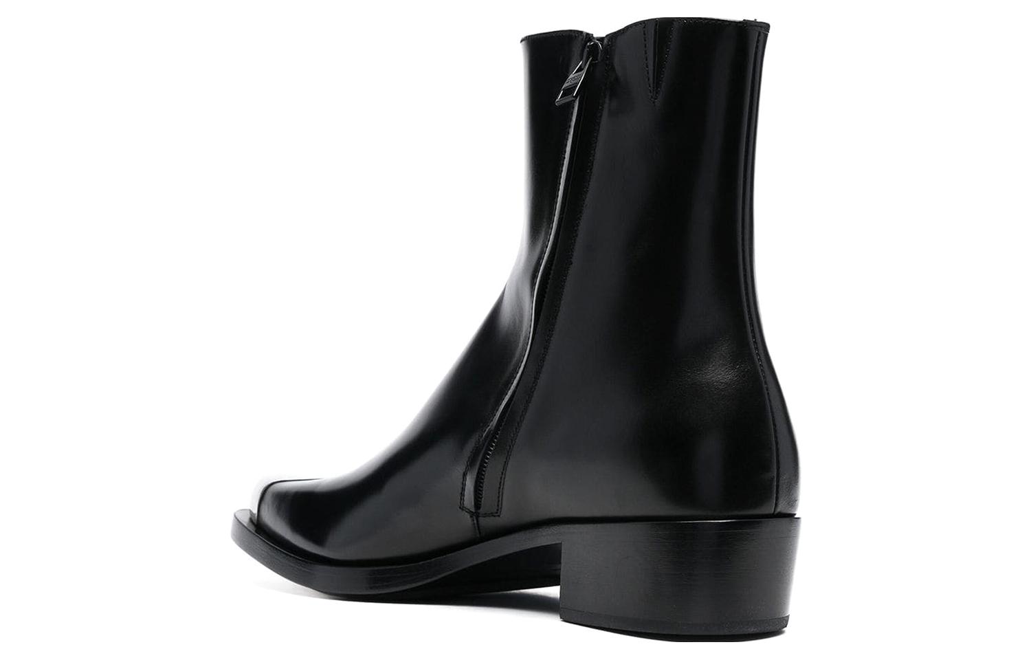 Shop Alexander McQueen Punk Boot 'Black' 711114WHSWD1081