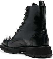 Alexander McQueen Punk Stud Boot Hitam 705080WIC631081 Shop Alexander McQueen Punk Stud Boot Hitam 705080WIC631081