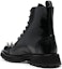 Shop Boot Alexander McQueen Punk Stud Hitam 705080WIC631081
