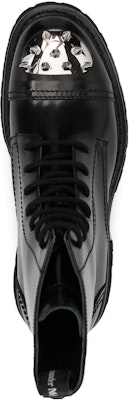 Alexander McQueen Punk Stud Boot 'Black' 705080WIC631081 Purchase Alexander McQueen Punk Stud Boot 'Black' 705080WIC631081