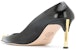 Alexander McQueen Kasut Tumit Tinggi Kulit Punkstud 'Hitam' 6517214WHWQ21088Black