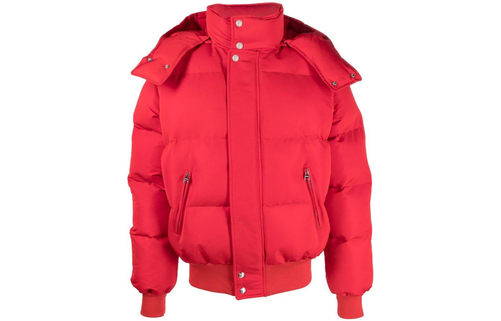 Alexander McQueen Quilted Stand Collar Hooded Jacket for Men 726896-QUZ30-0905