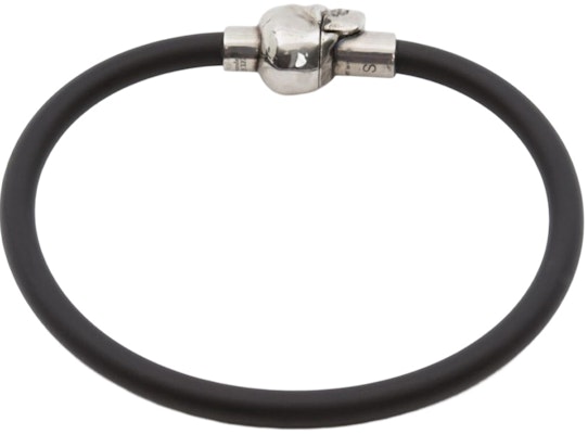 알렉산더 맥퀸 레트로 스컬 패션 고무 팔찌 액세서리 7058461AAIK8560 Shop 알렉산더 맥퀸 레트로 스컬 패션 고무 팔찌 액세서리 7058461AAIK8560