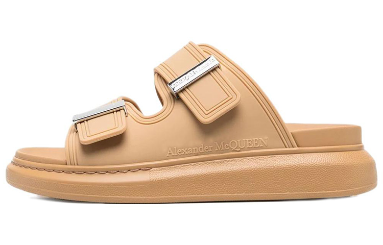 Buy Sandal Fesyen Getah Alexander McQueen 'Coklat' 658063W4Q512599