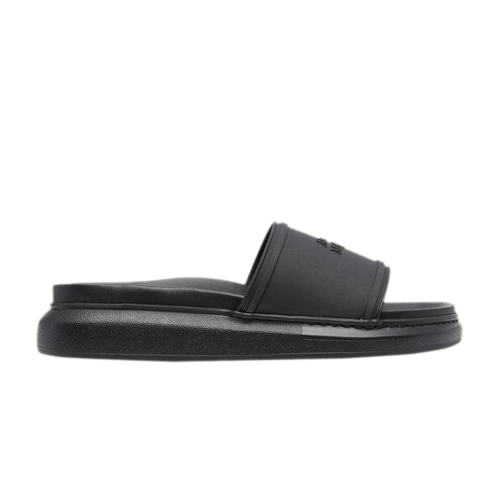Alexander McQueen Rubber Hybrid Sandal 'Black' 627188-W4N40-1000