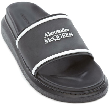 Alexander McQueen Rubber Hybrid Sandal 'Black White' 627188-W4N40-1006 Lookbook Alexander McQueen Rubber Hybrid Sandal 'Black White' 627188-W4N40-1006