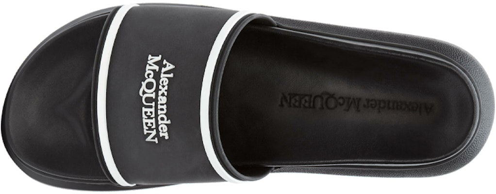 Alexander McQueen Rubber Hybrid Sandal 'Black White' 627188-W4N40-1006 Shop Alexander McQueen Rubber Hybrid Sandal 'Black White' 627188-W4N40-1006