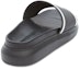 Purchase Alexander McQueen Rubber Hybrid Sandal 'Black White' 627188-W4N40-1006