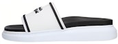 Buy Alexander McQueen Rubber Hybrid Sandal 'White Black' 627188W4N409061