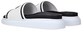 Lookbook Alexander McQueen Rubber Hybrid Sandal 'White Black' 627188W4N409061