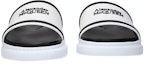 Shop Alexander McQueen Rubber Hybrid Sandal 'White Black' 627188W4N409061