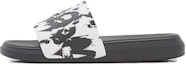 Buy 亚历山大麦昆涂鸦黑白橡胶拖鞋 705089-W4QS8-9061