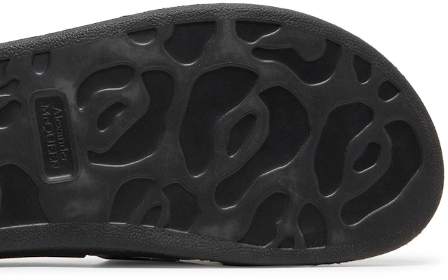 亞歷山大·麥昆 橡膠 平底 圓頭 時尚涼拖 男款 黑色 Purchase 亞歷山大·麥昆 橡膠 平底 圓頭 時尚涼拖 男款 黑色