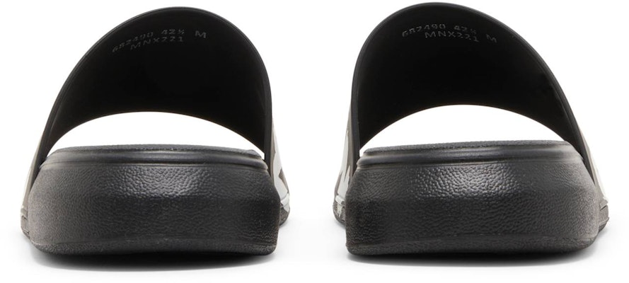 亞歷山大·麥昆 橡膠 平底 圓頭 時尚涼拖 男款 黑色 Details for 亞歷山大·麥昆 橡膠 平底 圓頭 時尚涼拖 男款 黑色