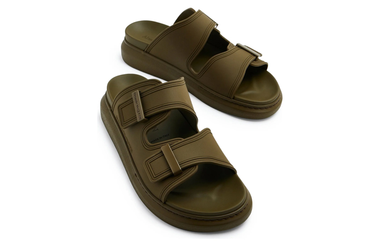 Lookbook 알렉산더 맥퀸 그린 플랫폼 슬라이드 663563W4Q553145