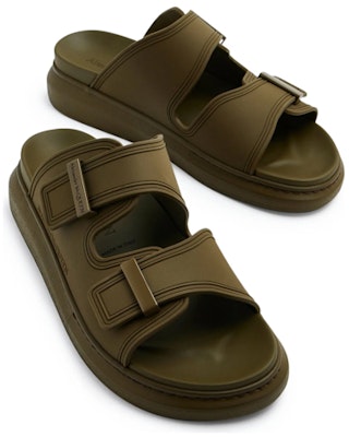 알렉산더 맥퀸 그린 플랫폼 슬라이드 663563W4Q553145 Lookbook 알렉산더 맥퀸 그린 플랫폼 슬라이드 663563W4Q553145