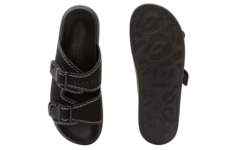 Purchase 亚历山大·麦昆 黑色凉鞋 688529W4SE51071