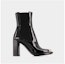 Buy Sandal Alexander McQueen 'Kulit Hitam Perak' 6826831YBA7380040