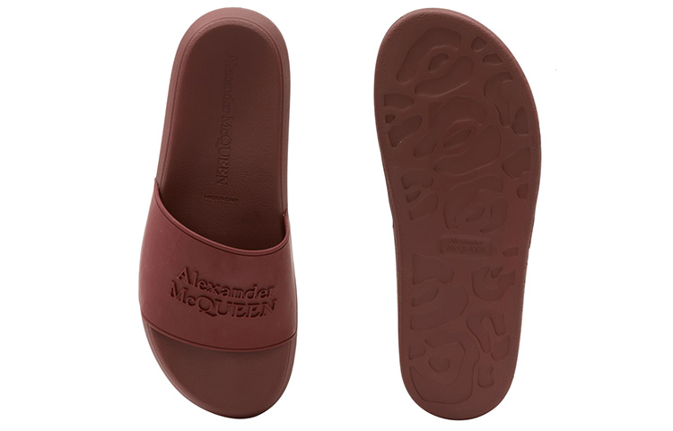 Shop 亚历山大·麦昆 '勃艮第' 凉鞋 663564-W4QS0-6117