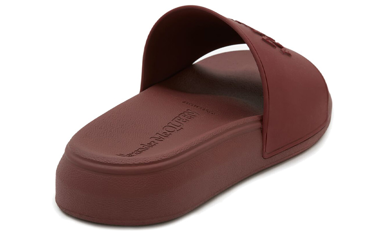 Lookbook 亚历山大麦昆凉鞋 '酒红色' 663564W4QS06117