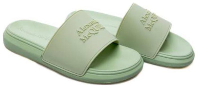 亚历山大·麦昆 凉鞋 '开心果色' 663564W4QS03312 Order 亚历山大·麦昆 凉鞋 '开心果色' 663564W4QS03312