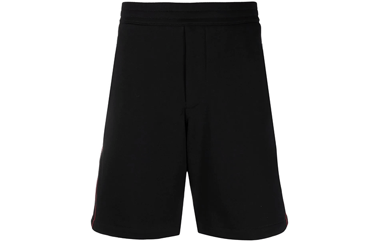 Order Alexander McQueen Selvedge Logo Elastic Waist Casual Shorts . 642668-QRX75-0901