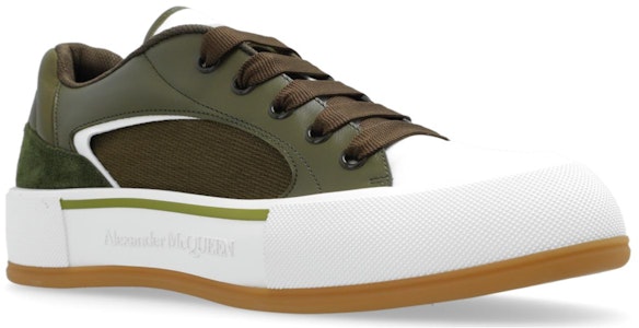 亞歷山大·麥昆 皮革 休閒舒適輕便 低幫 板鞋 男款 黑色 Order 亞歷山大·麥昆 皮革 休閒舒適輕便 低幫 板鞋 男款 黑色