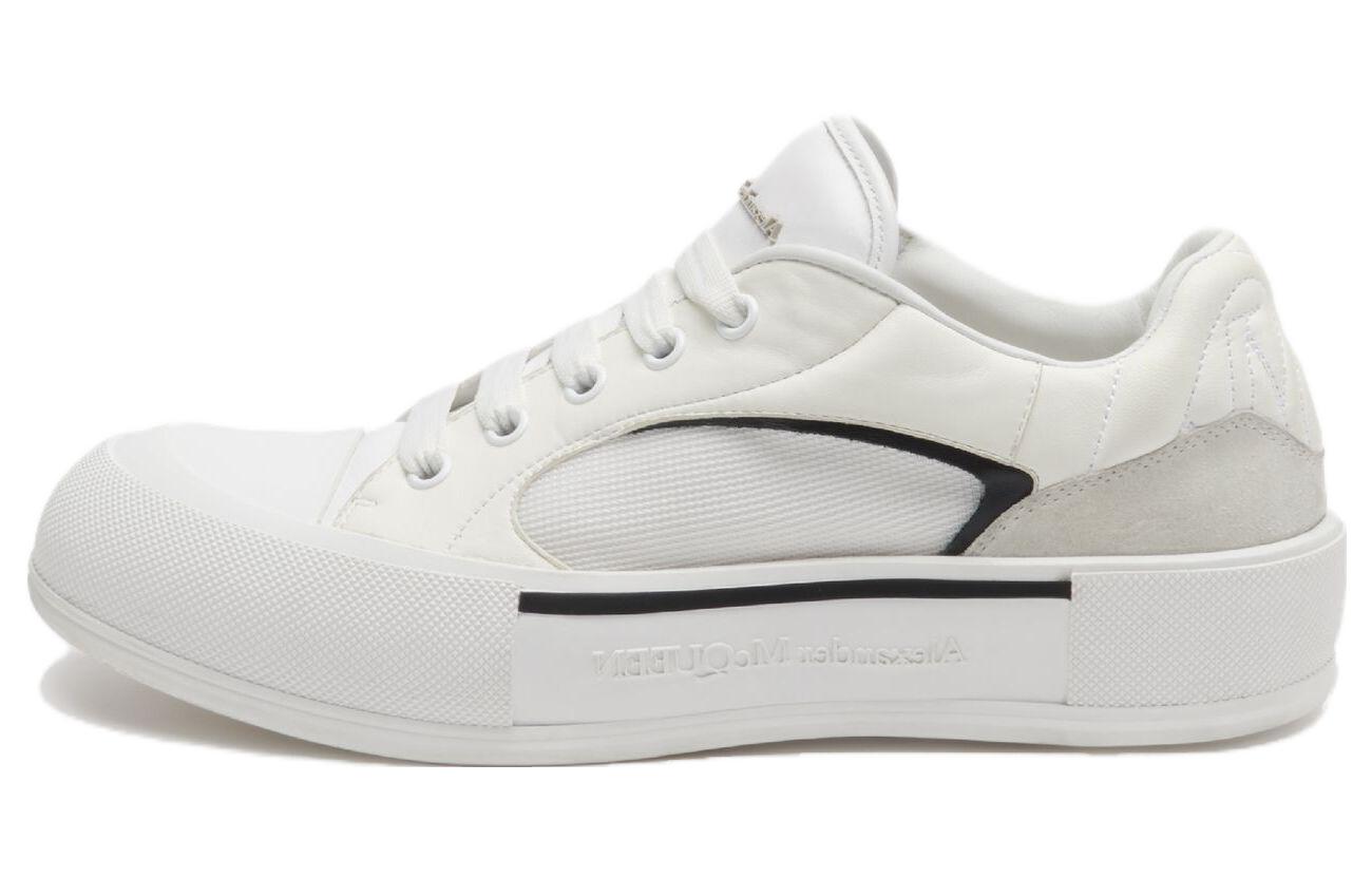 Alexander McQueen Skate Deck Plimsoll Low 'White Black' 777241-W4SS3-9061