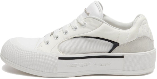 Alexander McQueen Papan Luncur Kasut Rendah 'Putih Hitam' 777241-W4SS3-9061 Buy Alexander McQueen Papan Luncur Kasut Rendah 'Putih Hitam' 777241-W4SS3-9061