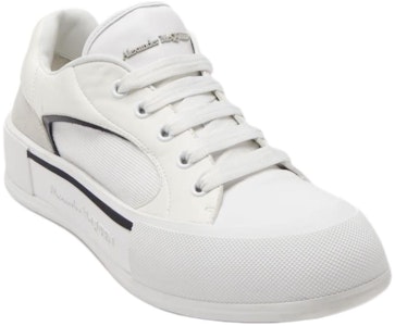 Alexander McQueen Papan Luncur Kasut Rendah 'Putih Hitam' 777241-W4SS3-9061 Purchase Alexander McQueen Papan Luncur Kasut Rendah 'Putih Hitam' 777241-W4SS3-9061