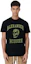 Purchase アレキサンダーマックイーン スカルレターグラフィック ブラッククルーネックTシャツ 759442-QTAAW-0519