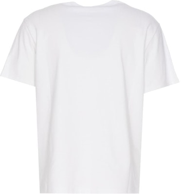 Alexander McQueen Skull Letter Graphic Crewneck T-Shirt Putih. 759442-QVZ29-0910 Lookbook Alexander McQueen Skull Letter Graphic Crewneck T-Shirt Putih. 759442-QVZ29-0910