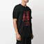 Shop Alexander McQueen Skull Logo Graphic T-Shirt Black 662547-QRZ61-0901