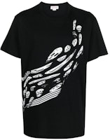 Alexander McQueen Skull Print Crewneck T-Shirt FW22 Black 727281-QUZ20-1000 Alexander McQueen Skull Print Crewneck T-Shirt FW22 Black 727281-QUZ20-1000