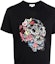 Sizing 알렉산더 맥퀸 스컬 프린트 반팔 티셔츠 블랙 682516-QSZ50-0901