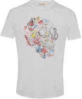 Alexander McQueen Skull Print T-Shirt White SS22 Tee 682516-QSZ50-0900 Alexander McQueen Skull Print T-Shirt White SS22 Tee 682516-QSZ50-0900