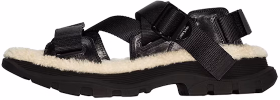 Alexander McQueen Slide 'Black Fashion' 682494W4R56BLACK Alexander McQueen Slide 'Black Fashion' 682494W4R56BLACK