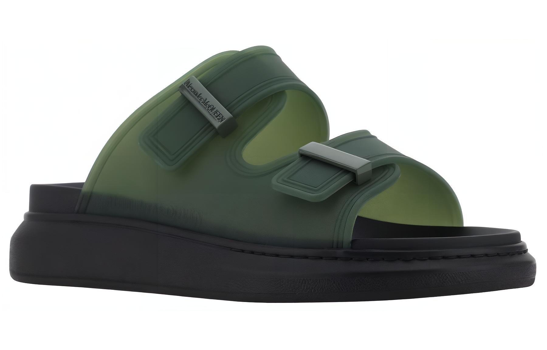 Order 亚历山大·麦昆凉拖"绿色舒适" 663563W4TM43275