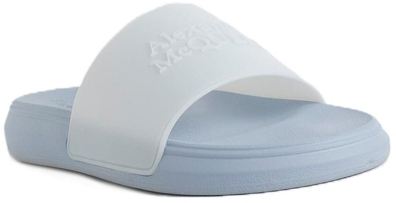 Alexander McQueen Slide 'Light Blue Fashion' 735885W4VX14580 Lookbook Alexander McQueen Slide 'Light Blue Fashion' 735885W4VX14580
