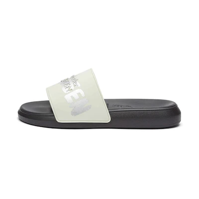 Alexander McQueen Slide 'Silver Black'