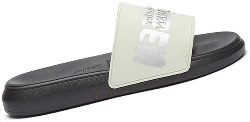 알렉산더 맥퀸 슬라이드 '실버 블랙' 682490W4QS34617 Order 알렉산더 맥퀸 슬라이드 '실버 블랙' 682490W4QS34617